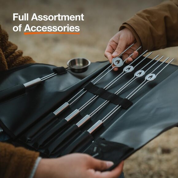 Solo Stove Mesa XL, 7 Inch Tabletop Fire Pit with Stand, Stainless Steel, 2.3lbs - Picture 6 of 8